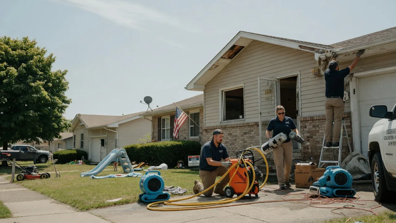 Water Damage Restoration in Woodworth, ND near me
